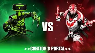 Shadow Fight 3:Beacon Curator Vs Void Warden in The Creator's Portal...🔥🔥