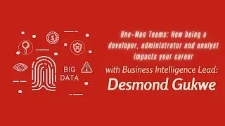 One-man teams: How being a developer, administrator and analyst impacts your career | Data Dragons