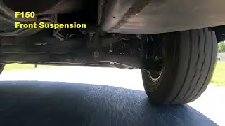 F150 Front Suspension on a Typical Pennsylvania Road