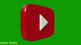 Professional 3D Glossy Social Media Icons | Black Screen & Green Screen