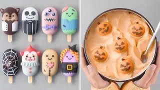 Last Minute Halloween Treats 👻🎃 Amazing Halloween Cake Decorating Compilation
