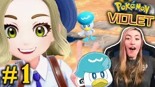 QUAXLY SQUAD! Pokemon Violet Lets Play | Part 1