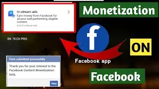 Facebook monetization update || facebook monetization || monetization set up | monetization criteria