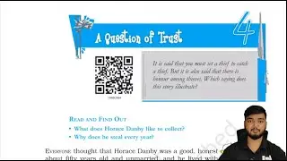 A Question Of Trust | Line by line explanation | Class 10 | English- Footprints Without Feet