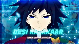 Sanemi Vs Giyu - Desi Kalakaar Edit [AMV/EDIT]