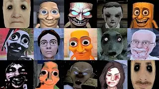 Bad Endings Battle #16 | Hantu Tung Tung Sahur 3D Terrible Educator Gail Doll Kamla Evill Doll & +