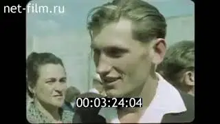 Документальный фильм СССР Типовое строительство жилых зданий.