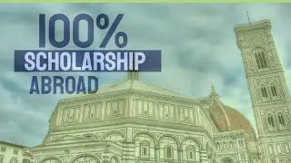 🆕100% Study Abroad Scholarship 👉 Study Abroad For Free Video