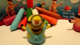 Minions in Peppa Pig and Lottie Dottie Chicken  Galinha Pintadinha