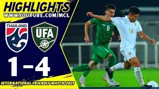 Thailand VS Uzbekistan 1-4 Extended Highlights & All Goals 2021