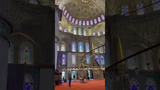 Prayer at the blue mosque #travel #islamictravel