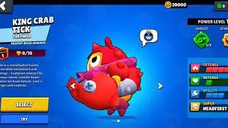 Brawl Stars- King Crab Tick