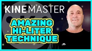 Kinemaster Tutorial - Handwriting layer animated highlight/hilite method for dynamic presentations