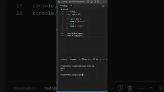When you use var, let and const in Javascript