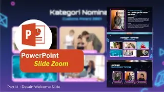 PowerPoint Slide Zoom like Prezi | FREE SLIDE TEMPLATE | Part I.1 WELCOMING SLIDE