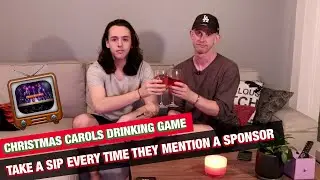 A drinking game for the Christmas carols on TV 📺