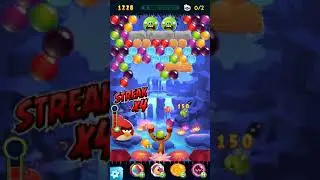 Angry Birds POP Bubble Shooter - Level 29. Gameplay