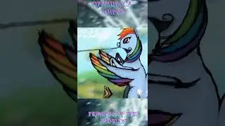 2022 VS 2023  progress ? remake? #pony #принцесса_миров #shorts