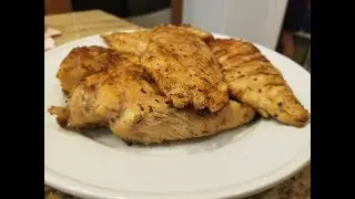 Grilled Chicken (with brine) on the Big Green Egg