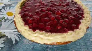 ÇİLEKLİ KREMALI TART EV YAPIMI JÖLESİYLE NEFİS BİR TART BİR YİYEN BİR DAHA İSTİYOR