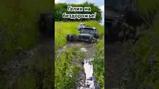 Правильное использование внедорожника! Гелик еще может! 
