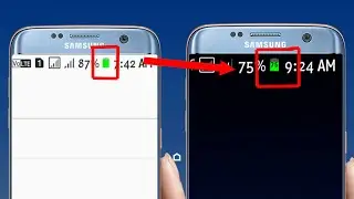 How to change battery status any j series mobile