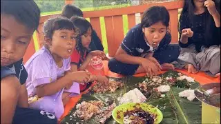 MAKAN BARENG BESTIE DI PINGGIR SAWAH || MAKAN MAKAN || BEST FRIEND