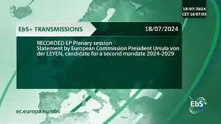 Prohlášení kandidátky na předsedkyni Evropské komise pro období 2024-2029 Ursuly von der Leyenové