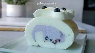 Меренговый рулет || Meringue rulade || Elena Stasevich HM