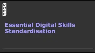 EDSQ: Standardisation