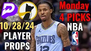 PRIZEPICKS UNDERDOG NBA MONDAY 10/28 CORE PLAYER PROPS!!