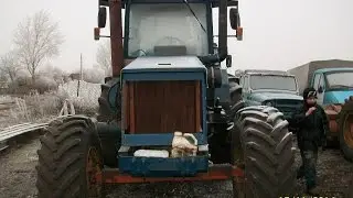 Самодельный трактор Бизон