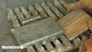 Первое упражнение начинающего сварщика