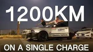 How to get 1200km on a single charge - DIY EV