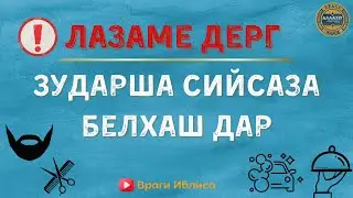 Зударша сийсаза белхаш дар