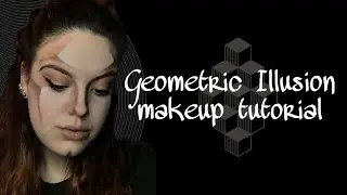 GEOMETRIC ILLUSION MAKEUP TUTORIAL! (And Q and A)
