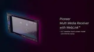 New Pioneer 2DIN Autoradio with WebLink™, WebLink Cast™ (Smartphone Mirroring) and Bluetooth®