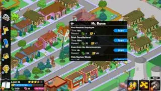 Simpsons Tapped Out running in Bluestacks with proper audio.
