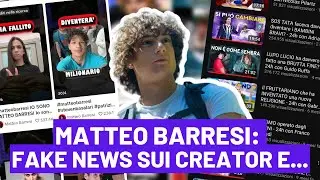 MATTEO BARRESI: finti SCANDALI sui creator ma non solo...