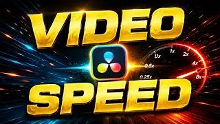How to Adjust Video Speed in DaVinci Resolve 18 | Slow Motion & Fast Motion Tutorial