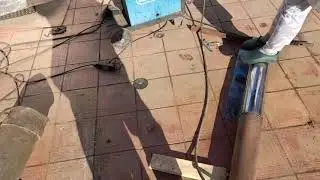 изготовление трубы из листа нержавейки подручными средствами