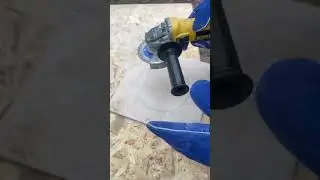 How to use an Angle Grinder to cut Tile 