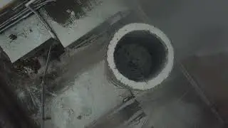 Демонтаж кирпично дымовой трубы