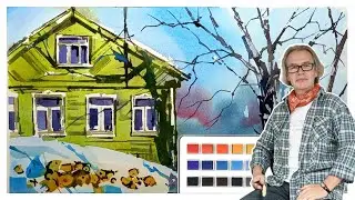 Bright Winter Watercolor Workshop