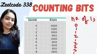 Leetcode 338. Counting Bits | Bit Manipulation | Brute Force to Optimal | 2 Solutions with full code