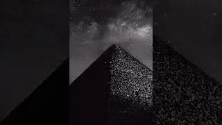 PYRAMID AND STARS - ПИРАМИДА И ЗВЁЗДЫ - ПИРАМИДА В ГИЗЕ  - МИСТИЧЕСКАЯ ПИРАМИДА