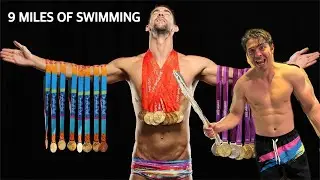We Tried Michael Phelps Insane Swim Workout | Over 9 miles of swimming 6+ Hours