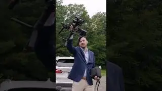 This videographer loses connection with his drone mid air! #drone #dji #weddingvideography