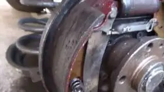 Пежо 806   задние барабанные колодки