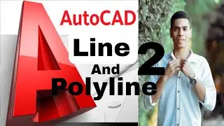 شرح امر Line , Polyline بالحداثيات والابعاد عل برنامج الاوتوكاد والفرق بين الامرين |Mahmoud AlMowafy